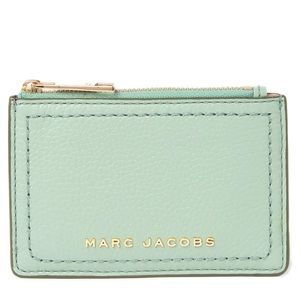 Marc Jacobs zip coin and card holder wallet